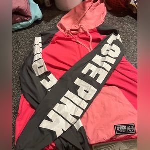 B1   VS Pink Windbreaker